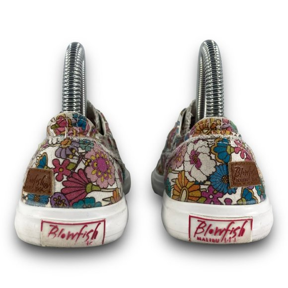 Blowfish Malibu Maura Floral Sneakers ZS001 Slip On Shoes Multicolor Youth 4M - Picture 6 of 9